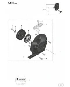 Husqvarna - 544279301 - Starter