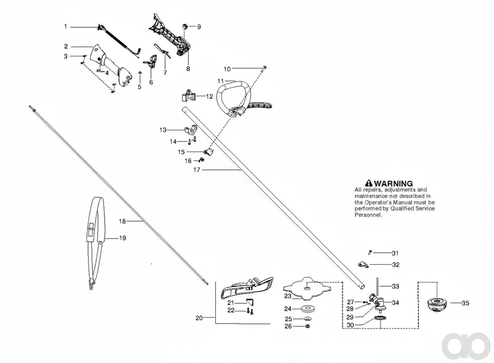 Husqvarna - 545007507 - Shaft