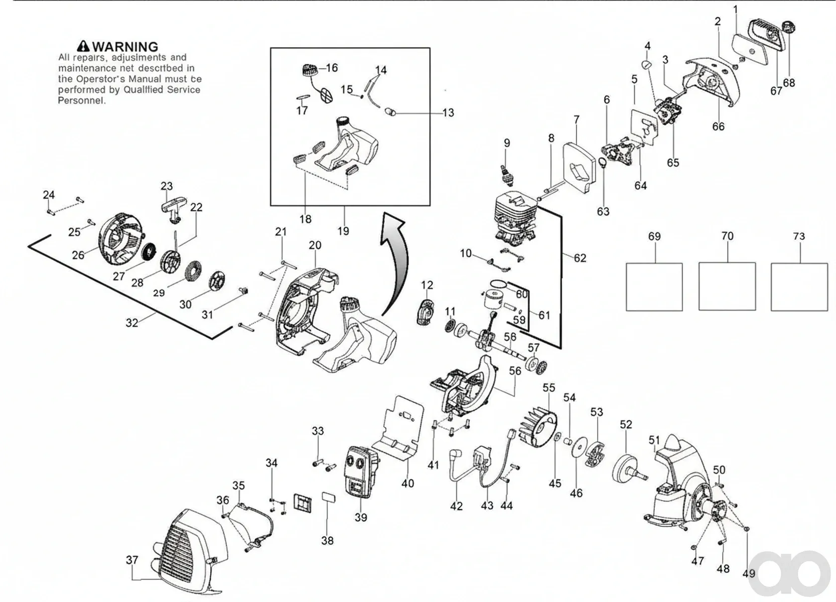 Husqvarna - 545008083 - Cylinder Assy