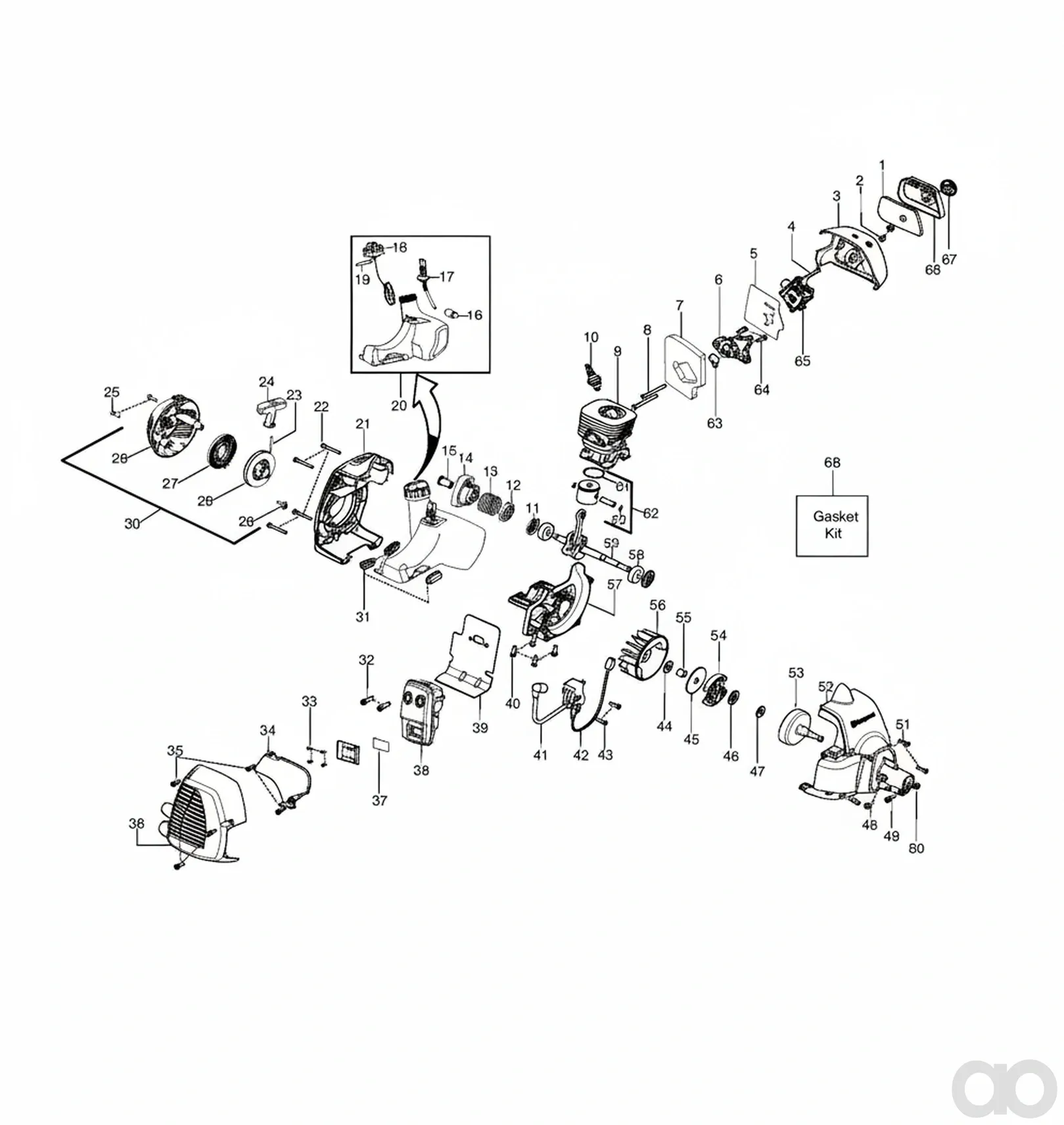 Husqvarna - 545050403 - Kit
