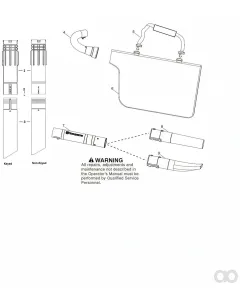 Husqvarna - 575478801 - Tube (Elbow - Vac)