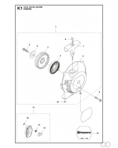 Husqvarna - 575840801 - Starter Assembly