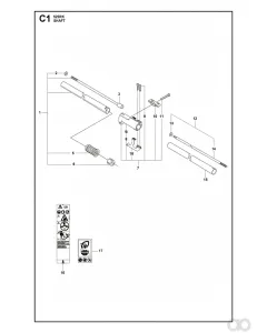 Husqvarna - 576282601 - Clamping Sleeve Assembly