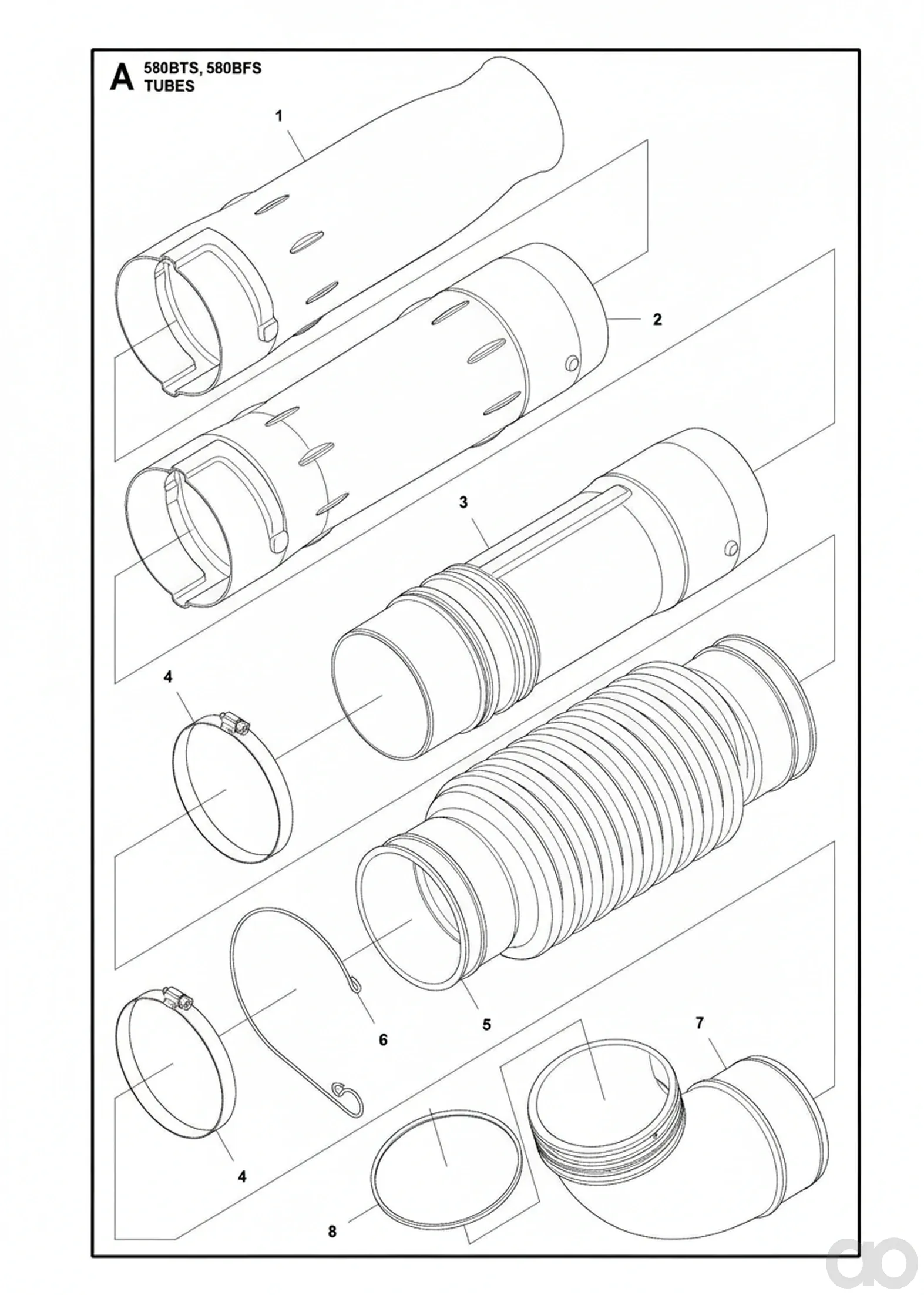 Husqvarna - 576586401 - Pipe