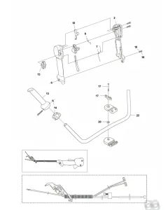 Husqvarna - 577071901 - Throttle Handle Assy (RX, RXT)