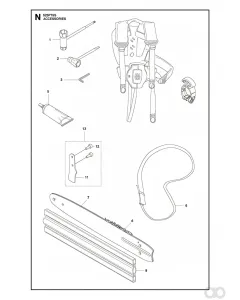 Husqvarna - 578449901 - Harness Balance Flex