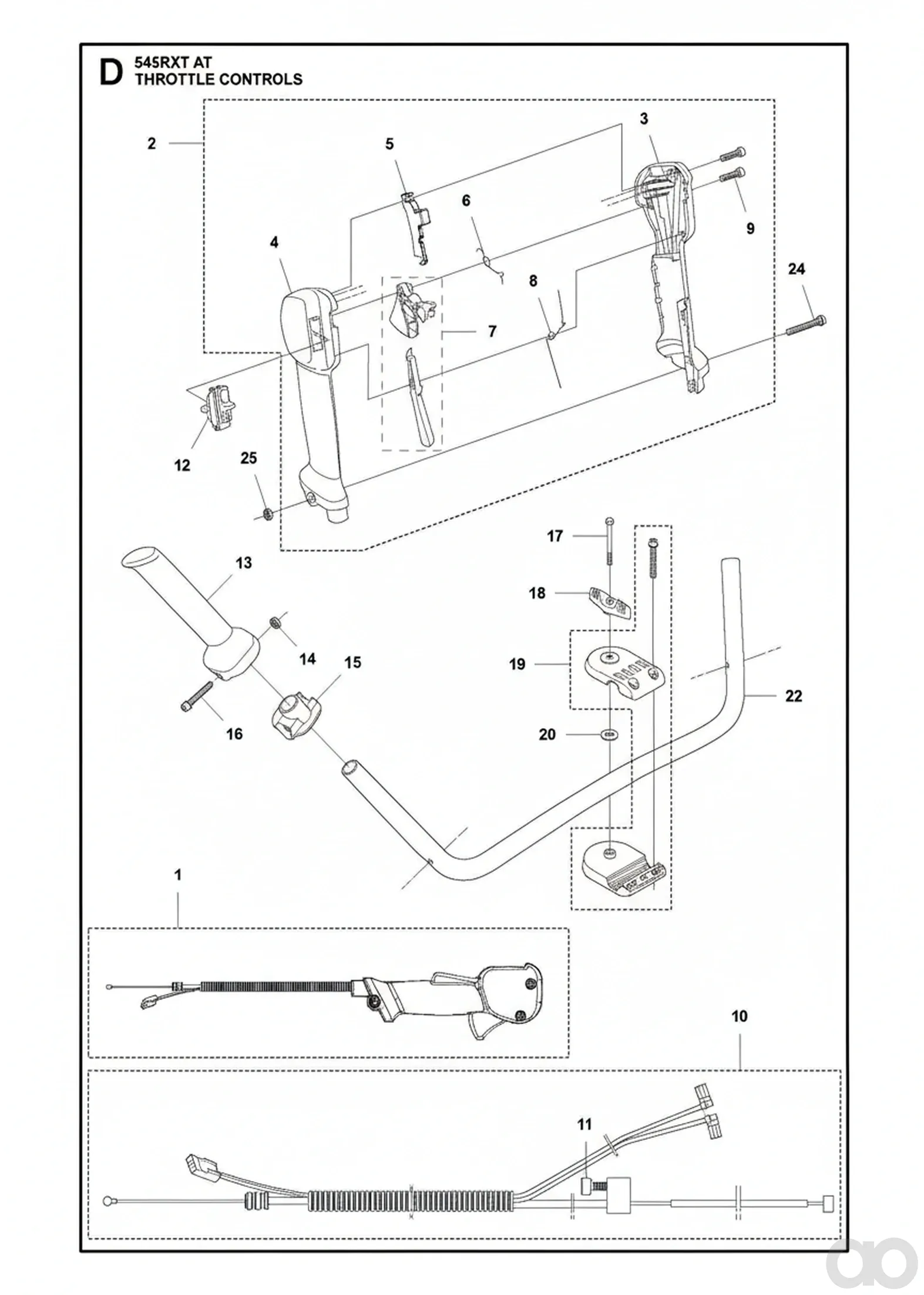 Husqvarna - 579254501 - Wiring Assembly