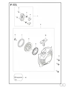 Husqvarna - 581146501 - Starter Pulley