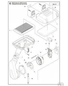 Husqvarna - 581177001 - Carburettor