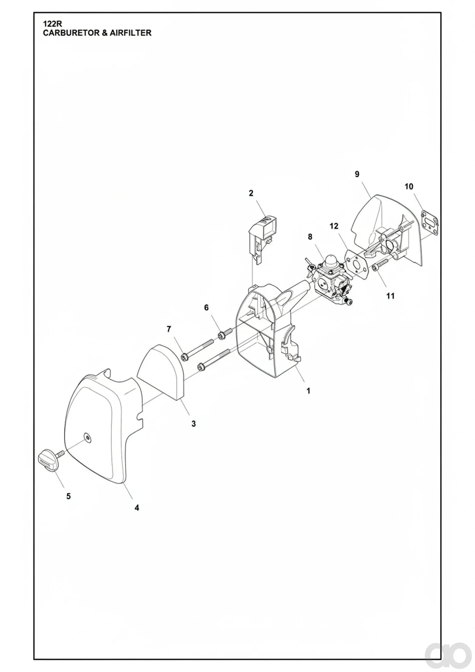 Husqvarna - 581734301 - Carburettor