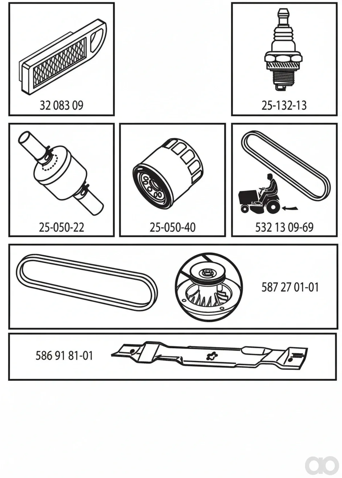 Husqvarna - 587270101 - Drive Belt