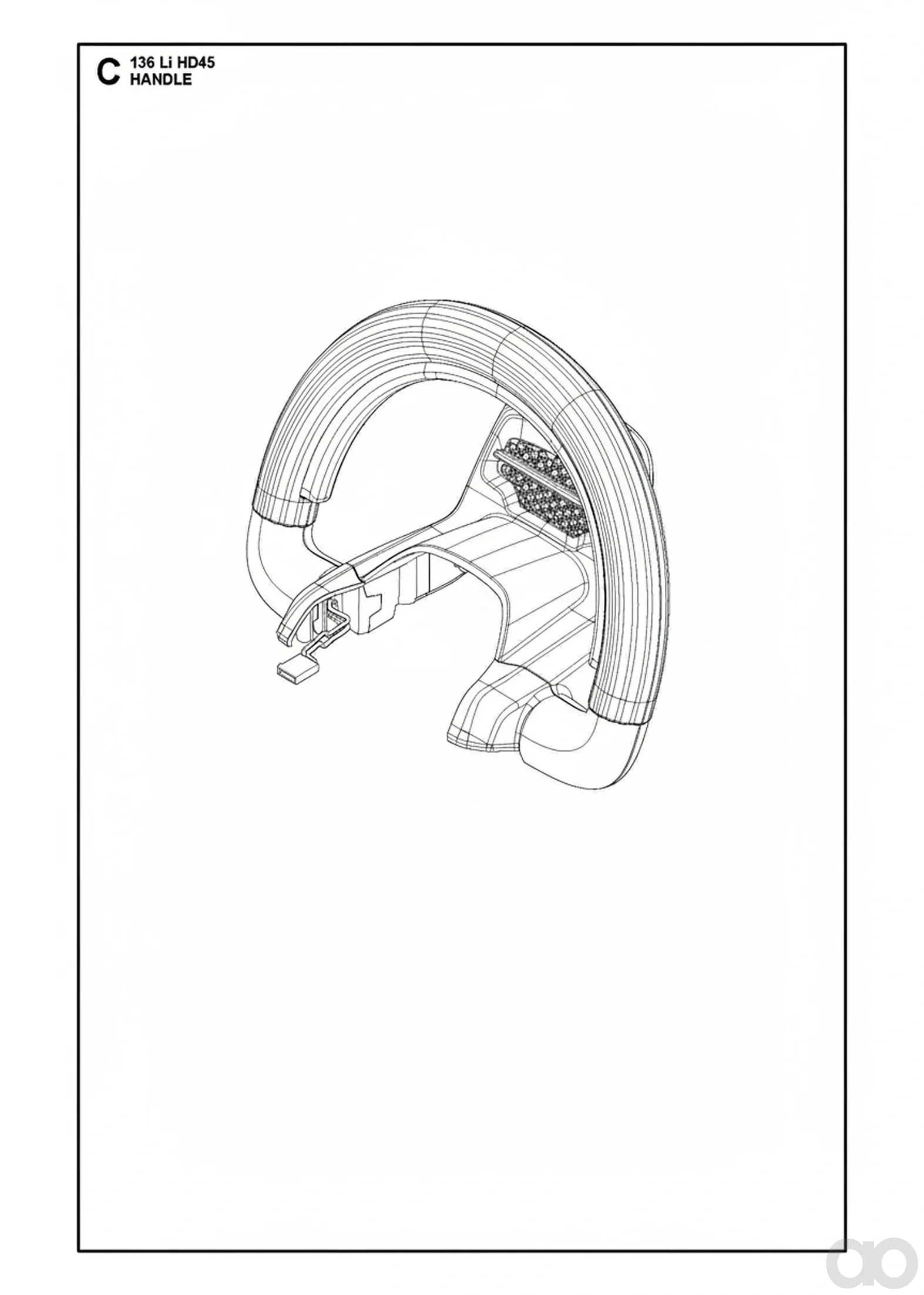 Husqvarna - 591426401 - Handle