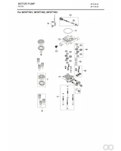 Husqvarna - 592617699 - Valve (Suction and Pressure Valve Kit)