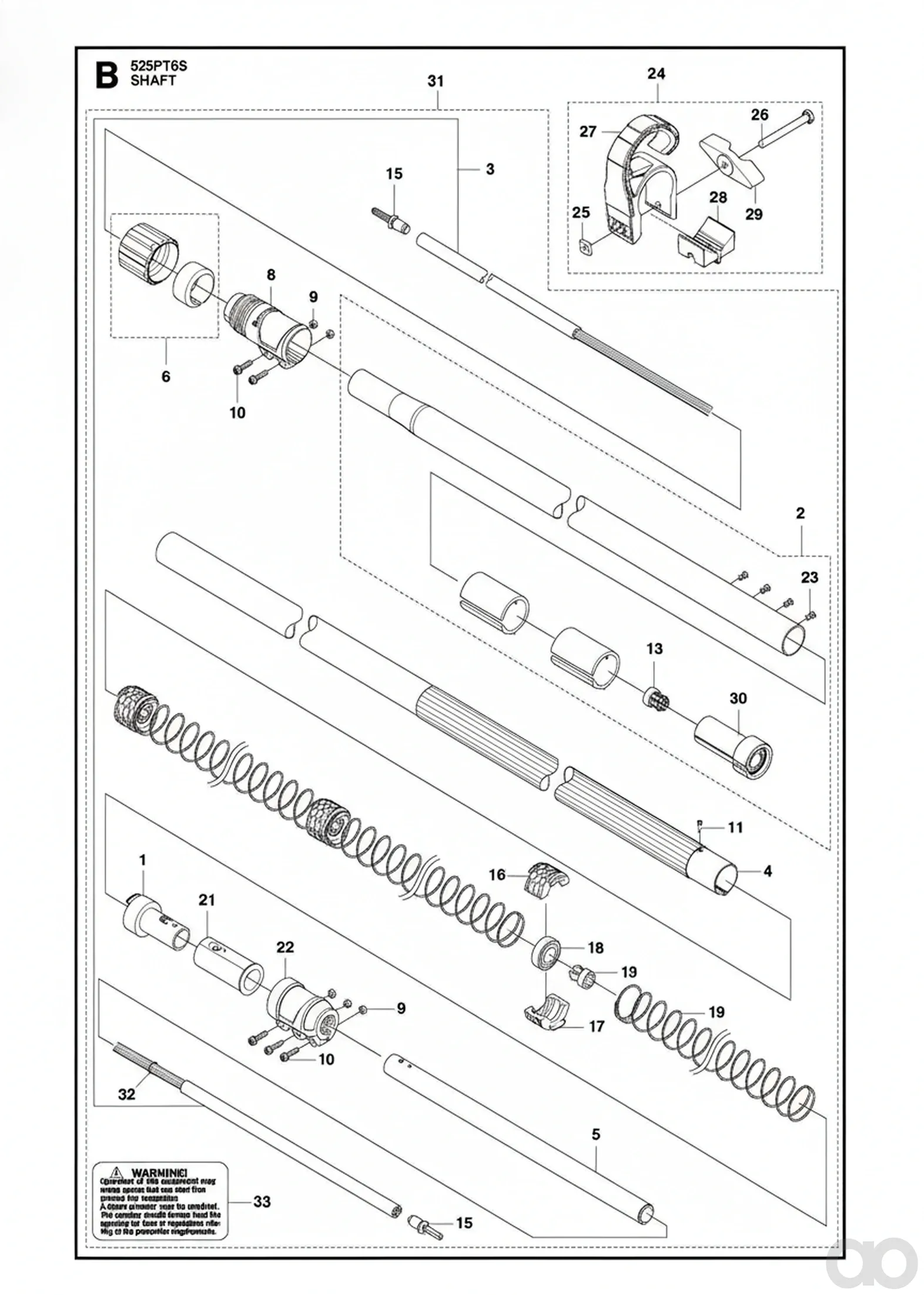 Husqvarna - 597194301 - Clamping Sleeve