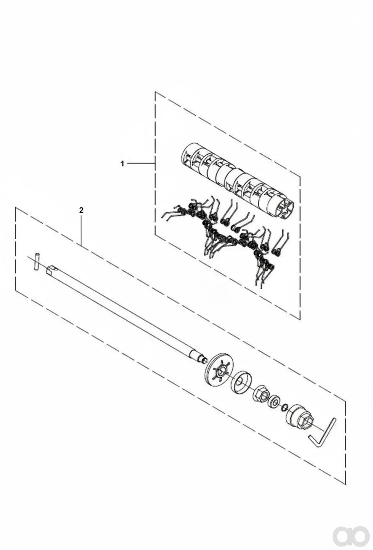 Husqvarna - 597528001 - Blade Kit
