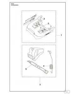 Husqvarna - 597848701 - Adapter Plate