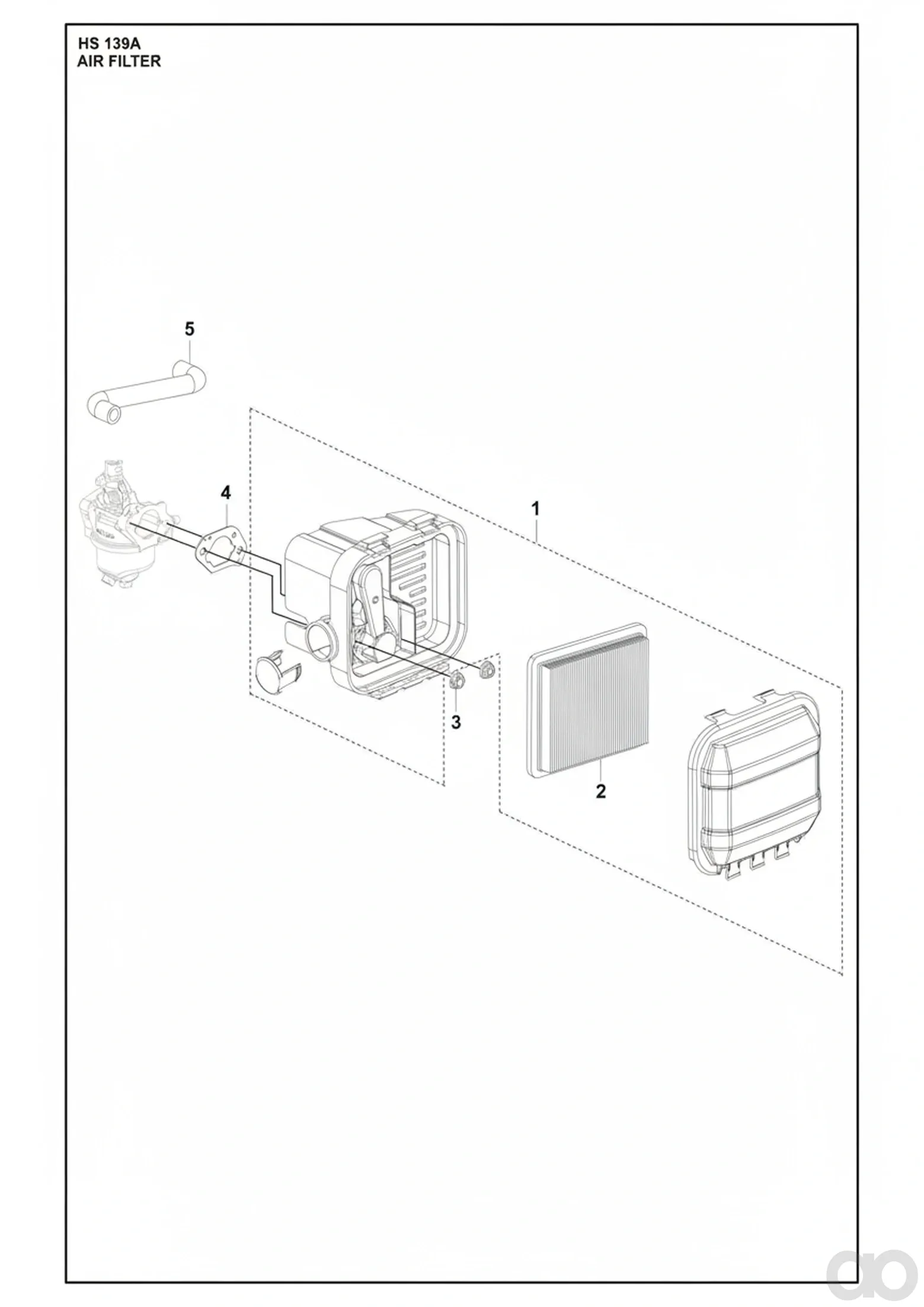Husqvarna - 599681401 - Air Filter (Element)