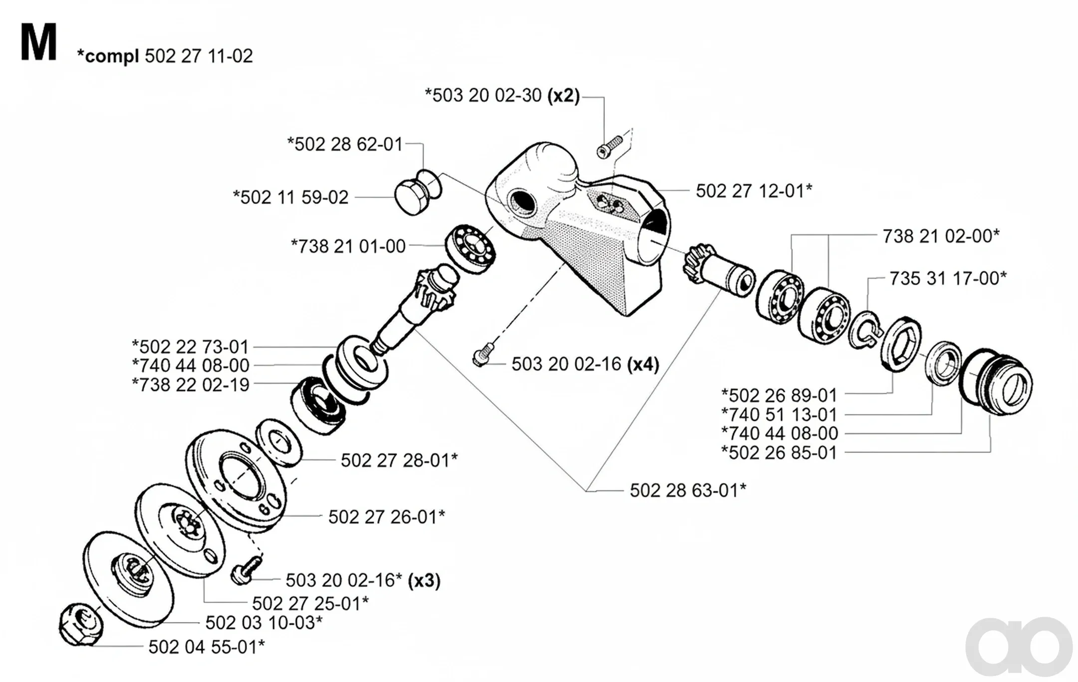 Husqvarna - 738210200 - Ball Bearing