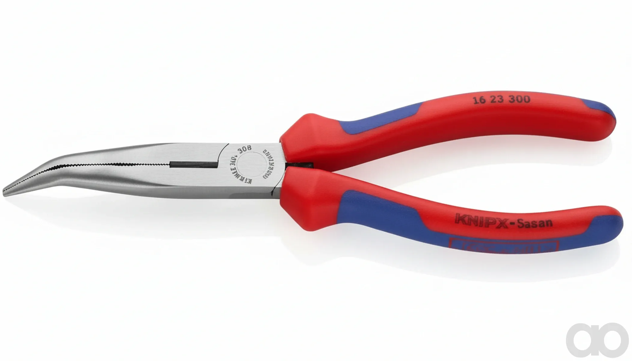 Knipex - 2622200 - Knipex Flat Round Nose Pliers with Cutter