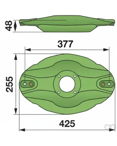 Krone - 00412639 - Mowing Disc Replacement for Krone Prillinger