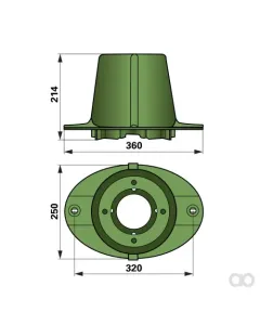 Krone - 00416341 - Cutting Drum Original Crown 2302 Prillinger