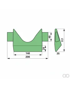 Krone - 00416344 - Impact Edge Instead of Crown 2 Prillinger