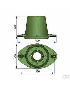 Krone - 00416345 - Cutting Drum Instead of Crown Prillinger