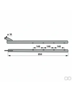 Krone - 00453529 - Tine Carrier Crown 269 040.0 Prillinger