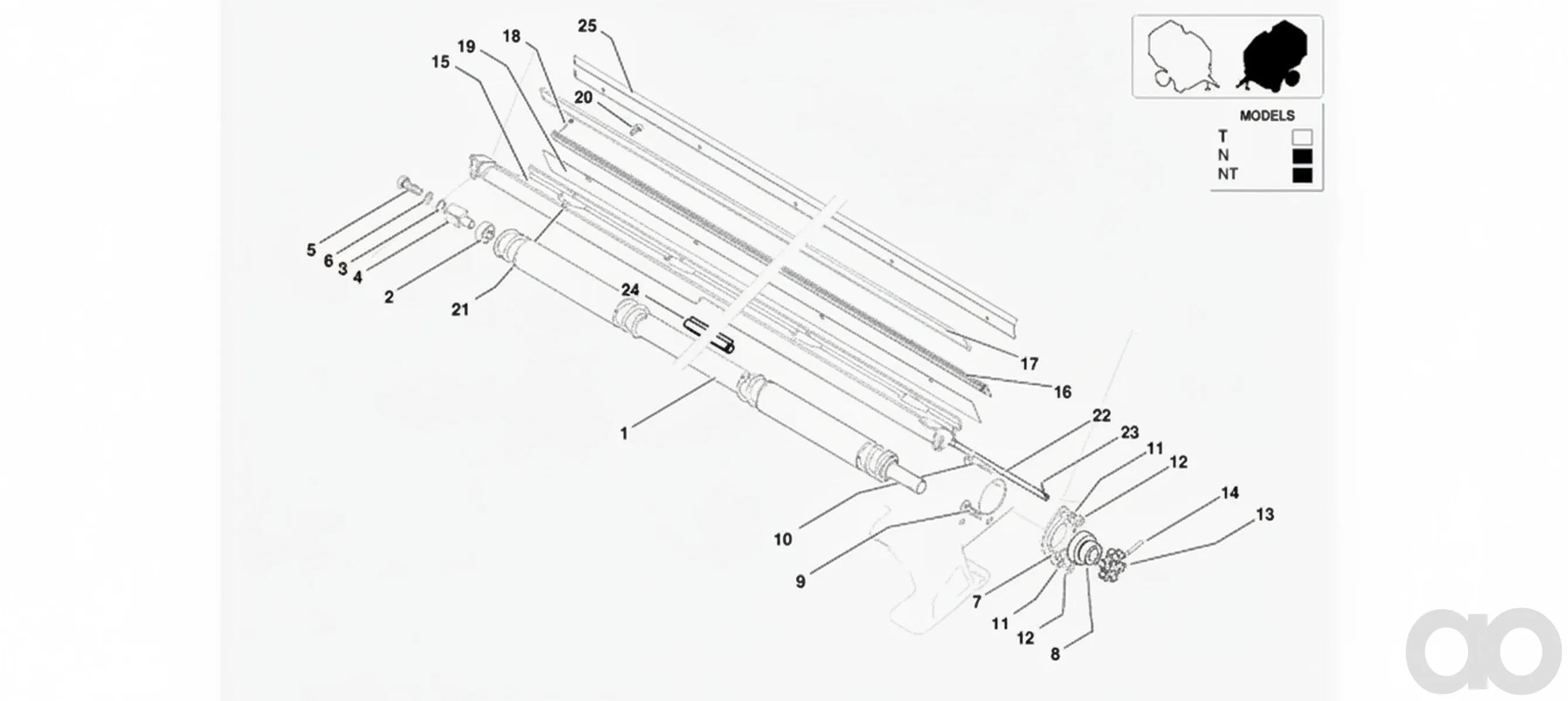 Kverneland - KB0070440 - Bearing