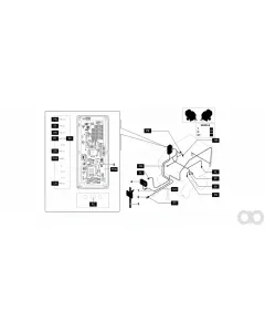 Kverneland - MT00001658 - Cable Power L=7M