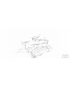 Lemken - 3444013 - Mouldboard Slat