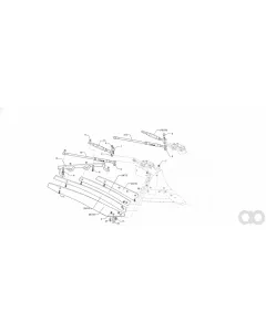 Lemken - 3444020 - Mouldboard Slat