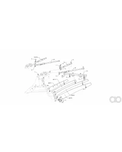 Lemken - 3444021 - Mouldboard Slat