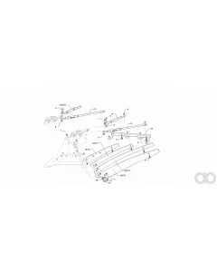 Lemken - 3444031 - Mouldboard Slat