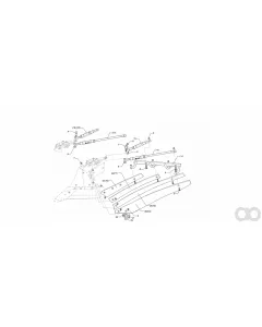 Lemken - 3444043 - Mouldboard Slat