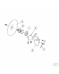 Lemken - 4818528 - Flap ES-RE D8.4/14x27
