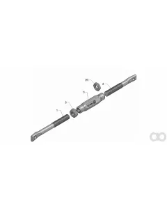 Lemken - 5670221 - Mouldboard Stay