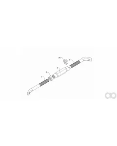 Lemken - 5670402 - Mouldboard Stay