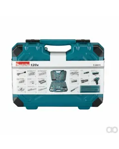 Makita - E06616 - Makita Sockets/Tool Set 120-Piece