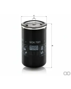 Mann Filter - 0005300560 - Fuel Filter