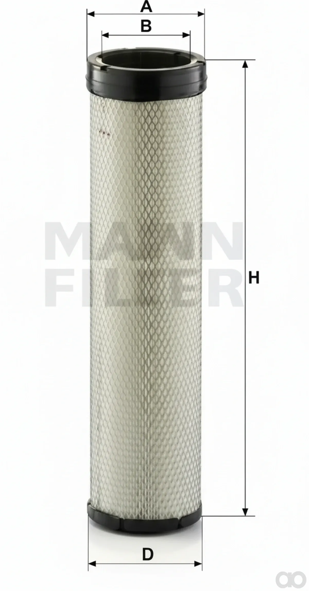 Mann Filter - CF1570 - Secondary Air Filter Element
