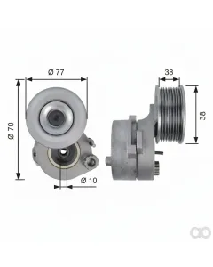 MB Trac - A4572003470 - Belt Tensioner