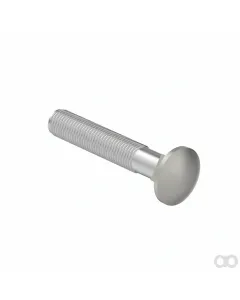 John Deere - 03M7071 - Round Head Square Neck Bolt, M8 x 45