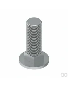 John Deere - 03M7221 - Carriage Bolt, M6 X 16