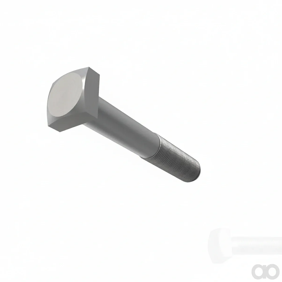 John Deere - 08H4394 - Square Head Bolt, 1/2" X 3"