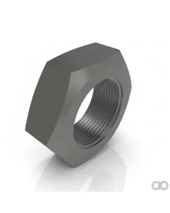 John Deere - 14H649 - Hexagonal Jam Nut, 1/4"