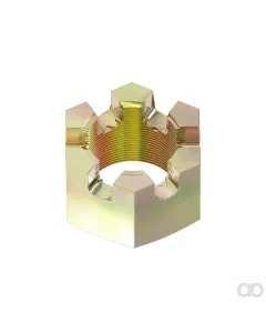 John Deere - 14H848 - Hexagonal Slotted Nut, 1-1/8"