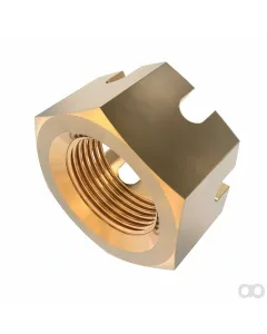 John Deere - 14H875 - Hexagonal Slotted Nut, 7/8"