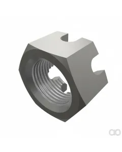 John Deere - 14H918 - Hexagonal Slotted Nut, 5/8"