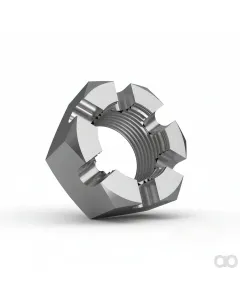 John Deere - 14M5408 - Hexagonal Slotted Nut, M18
